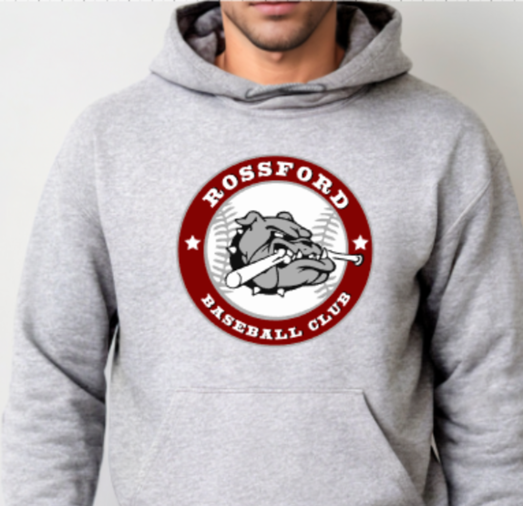Adult Unisex Baseball Hoodie