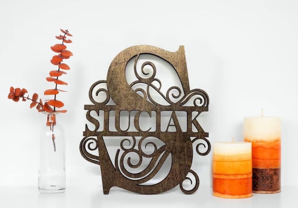 Custom Last Name Letter