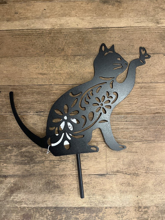 Cat Garden Stake