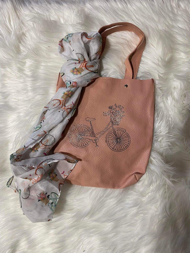 Pink Bike Handbag