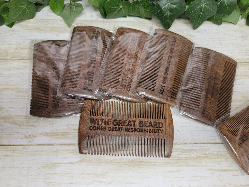 Beard Comb With Great Beard comes great responsibility
