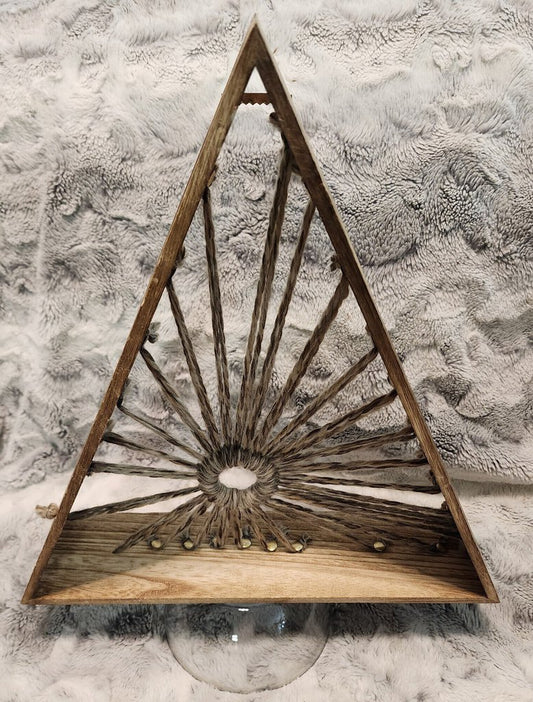 Triangle wall hanging