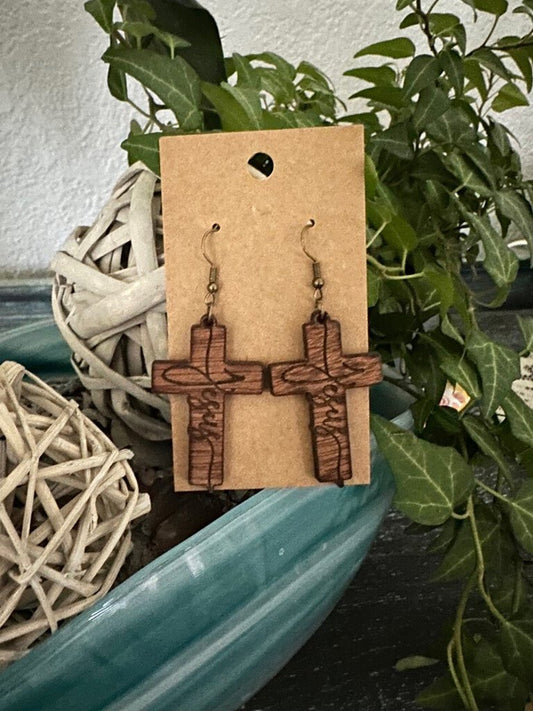 Cross Earrings