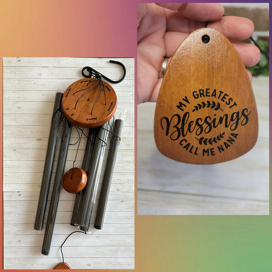 Wind Chimes Nana Greatest Blessings