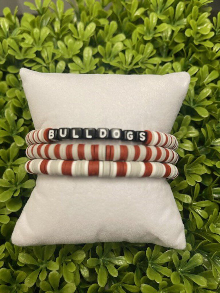 Bulldog Set of 3 Bracelets