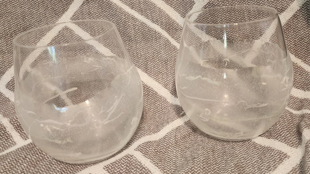 Solar Color Change Stemless Wide Wine Glass