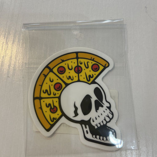 Stickers Pizza Skull Sticker