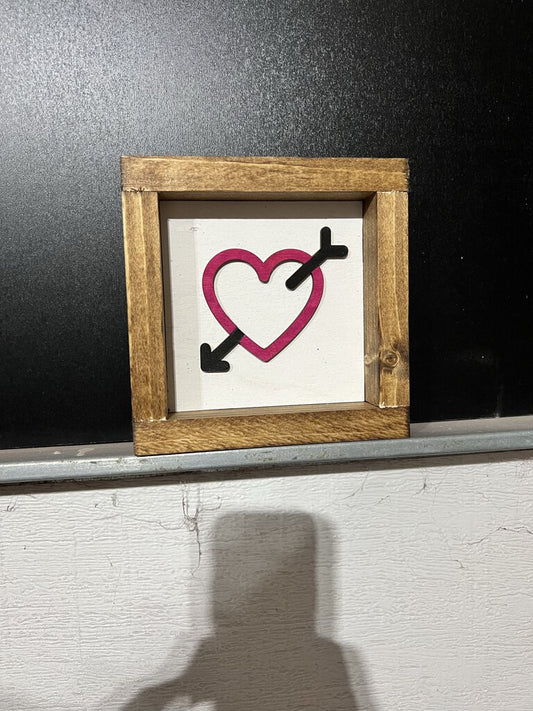 Heart arrow mini