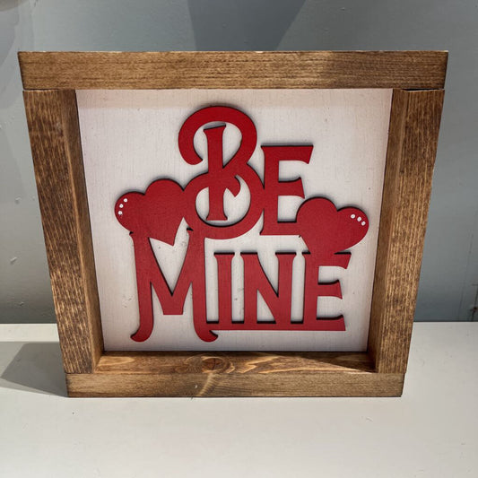 Be mine medium shelf sitter