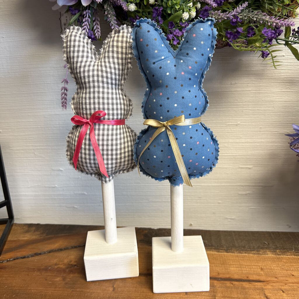 #43 Standing Fabric Bunny