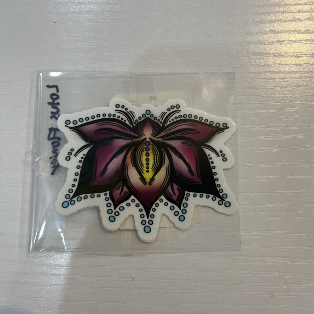 Lotus Flower Sticker