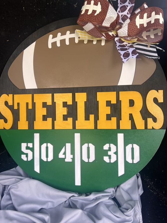 Steelers Football Round