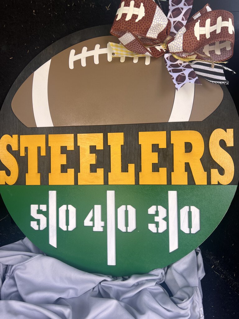 Steelers Football Round
