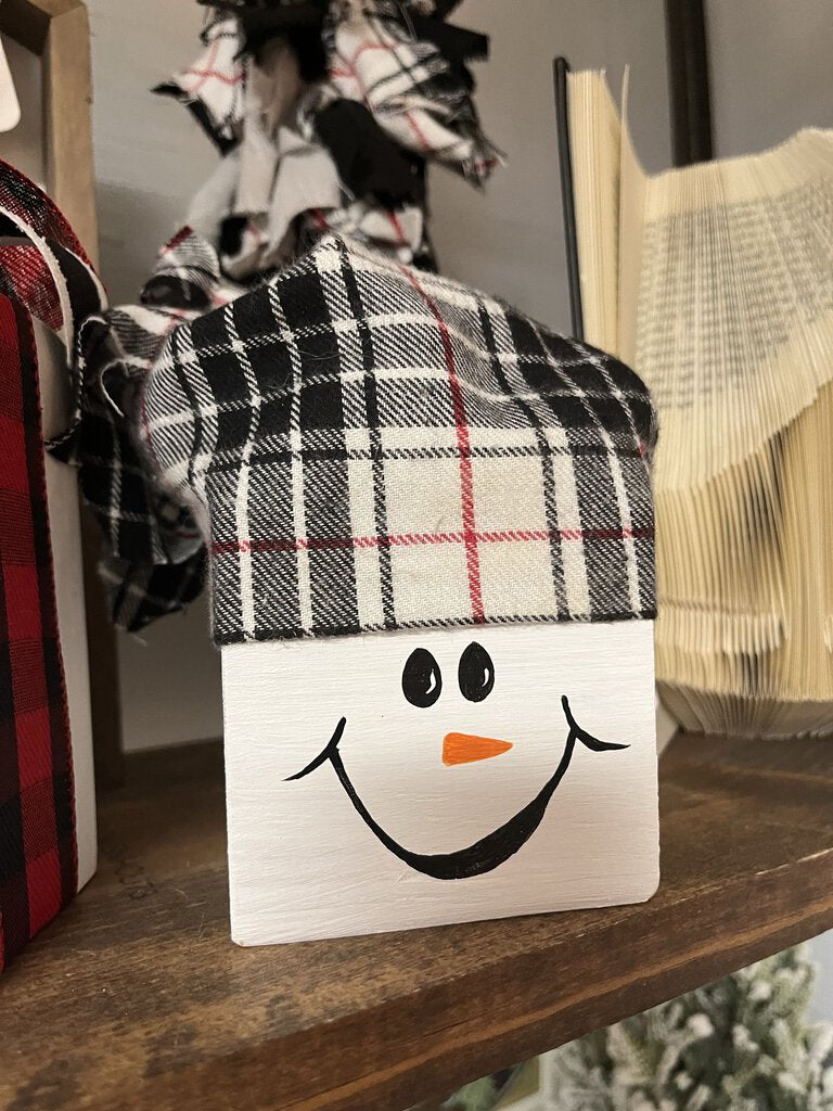 Snowman block