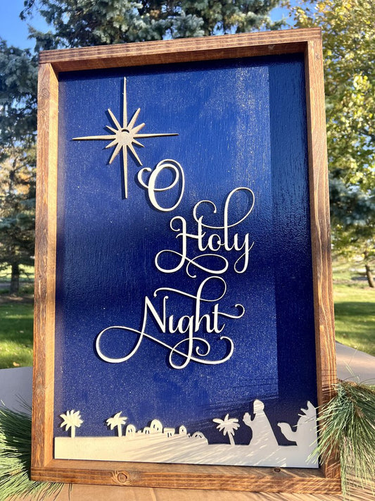 Holy night blue