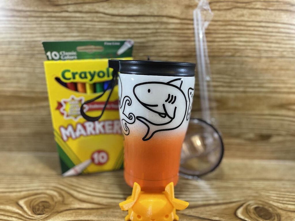 Kids Colorable Orange