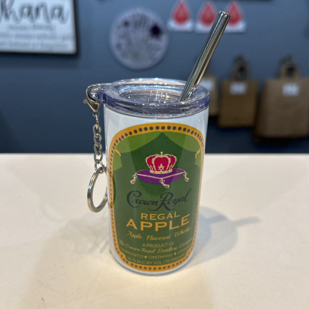 Crown Apple Mini w/keychain Tumbler