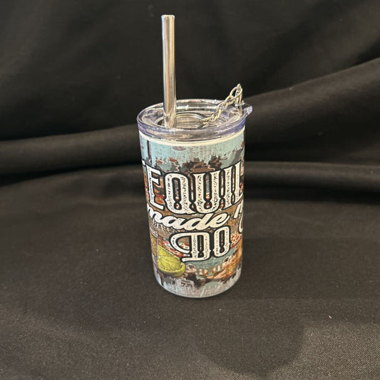 Tequila Mini w/ Key Tumbler 3oz