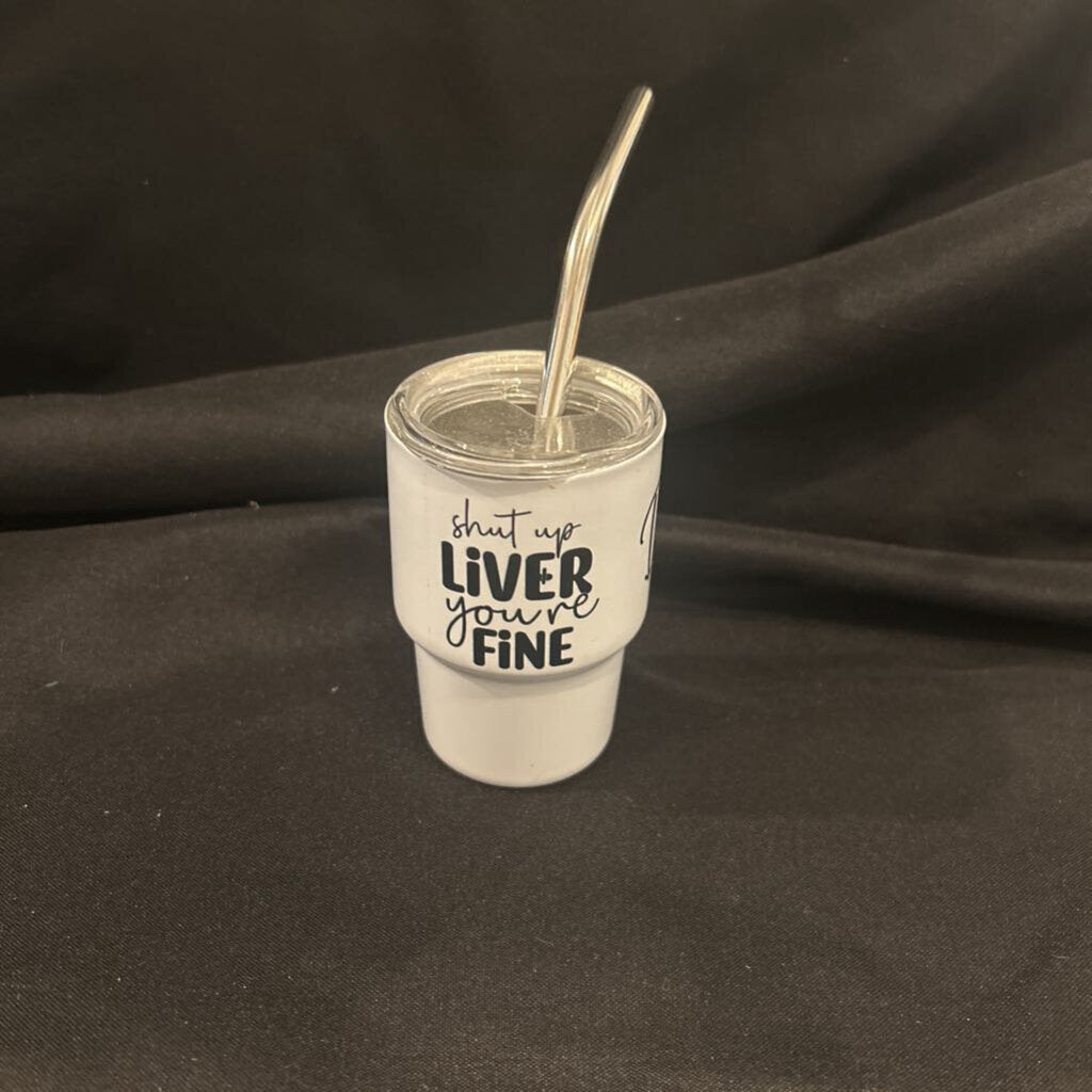 Tequila Collage Mini 3oz Tumbler
