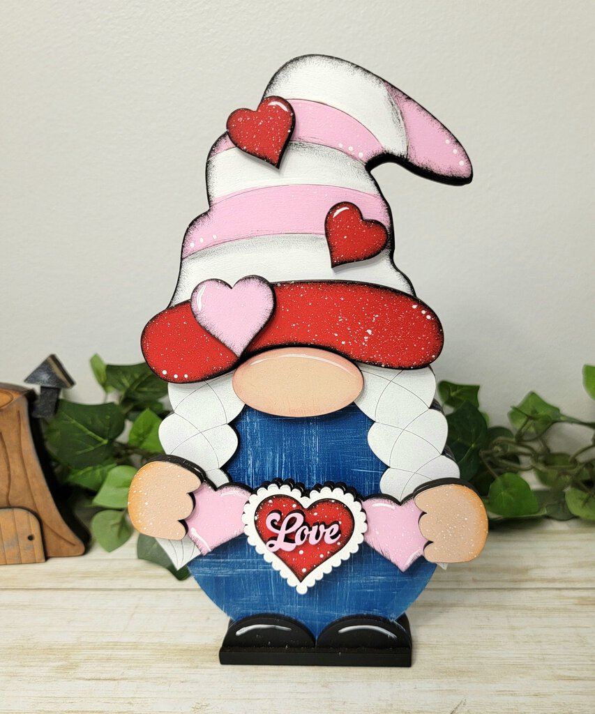 Gnome Braids Interchangeable-Valentine