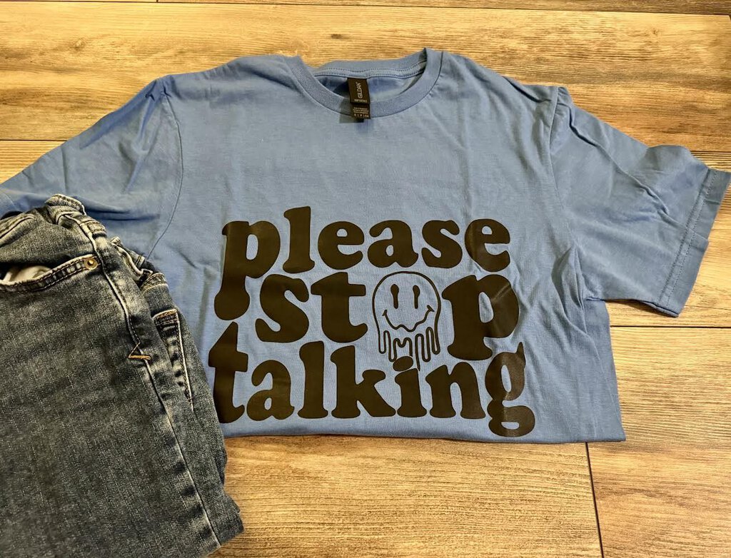 Please Stop Talking TS Adult SS