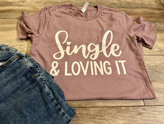 Single Loving It TS Adult SS