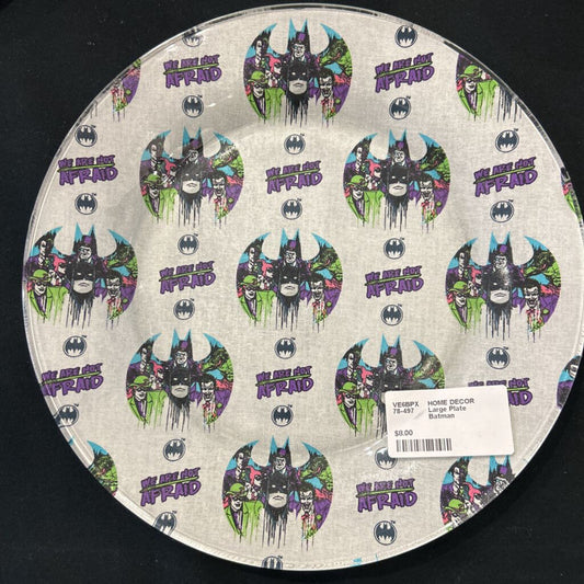 Large Plate Batman