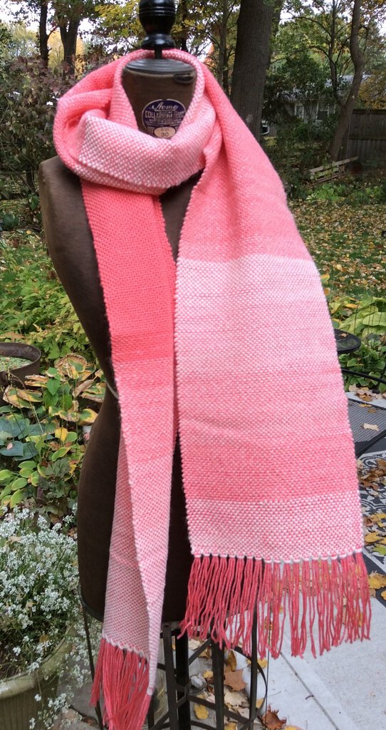 Handwoven Scarf Acrylic/Wool/Alpaca #107