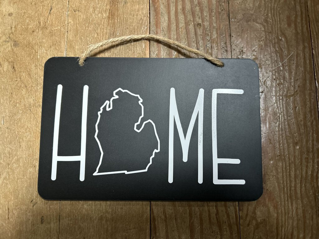MI Chalkboard sign
