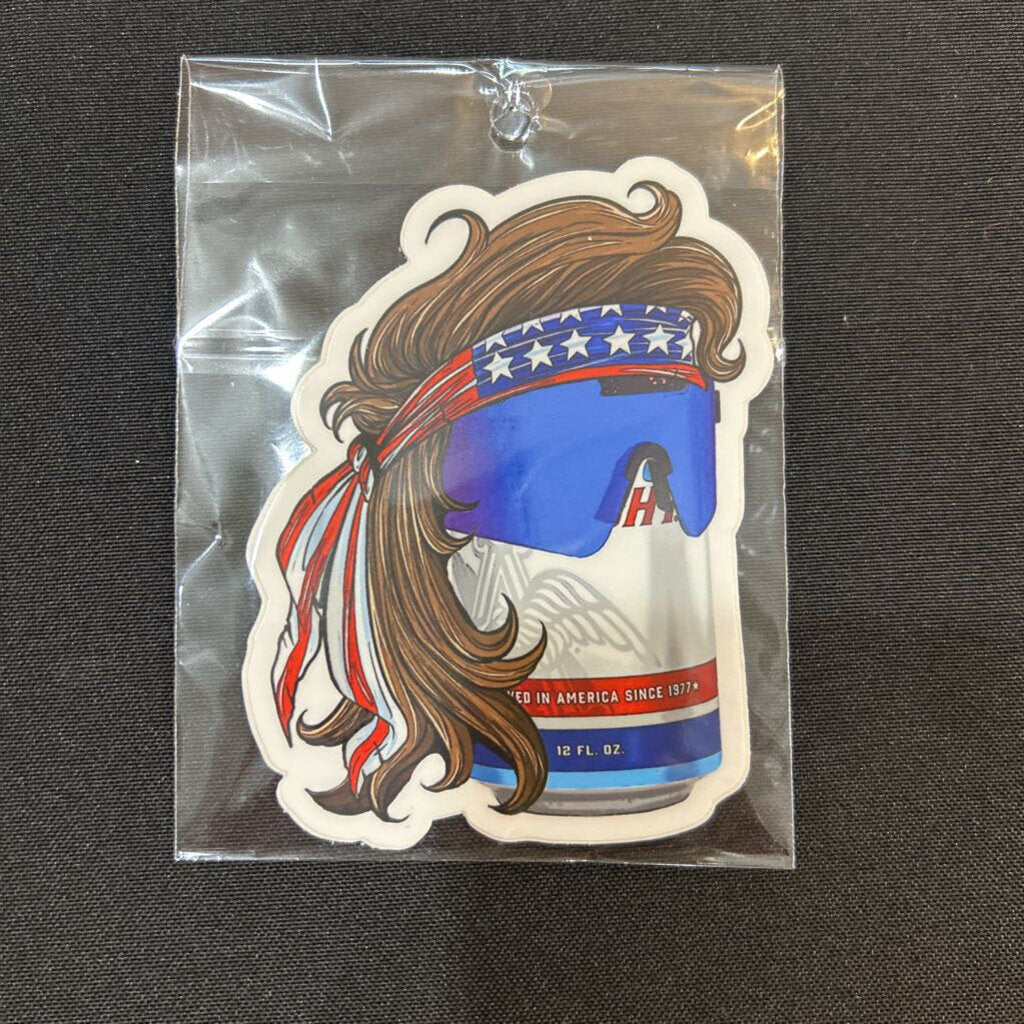 Beer Mullet Sticker