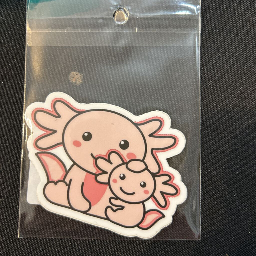 Mama Axolotl Sticker