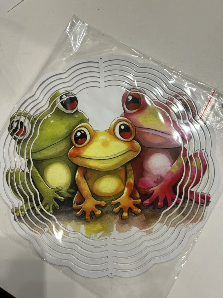 Windspinner Triple Frogs