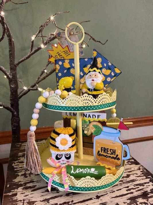 Lemon Tiered Tray