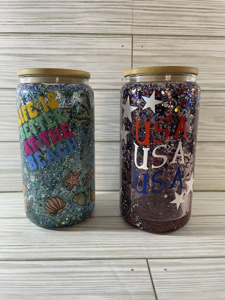 Glitter Globe USA