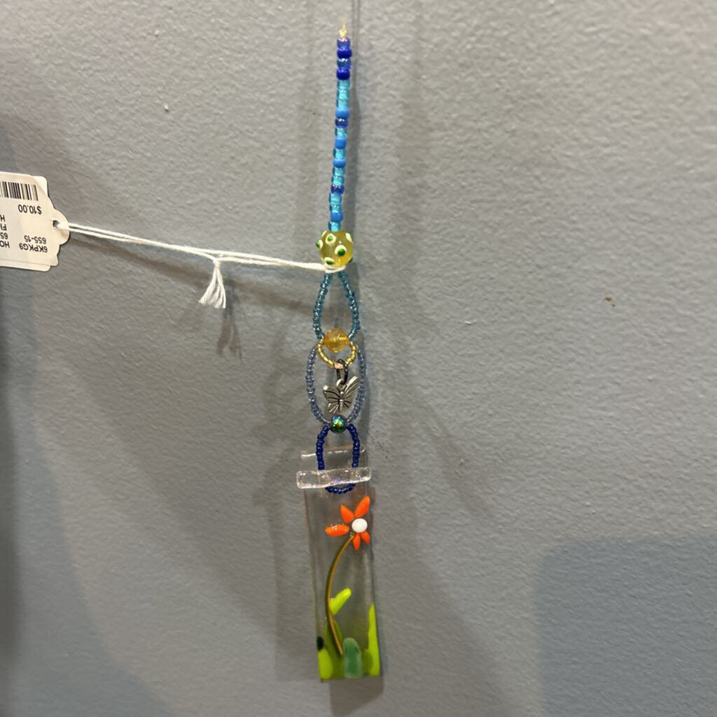 Orange Flower Wall Hanger