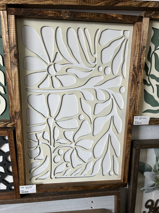 Tonal Floral Abstract