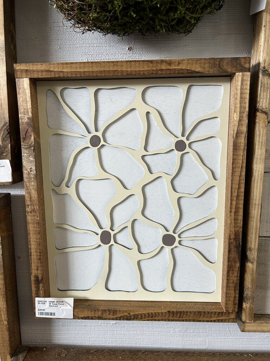 Tonal Floral Abstract