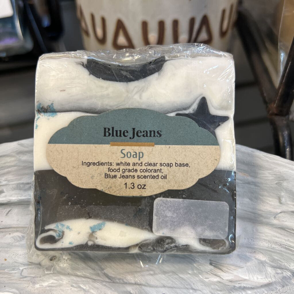 Blue Jeans Soap Bar