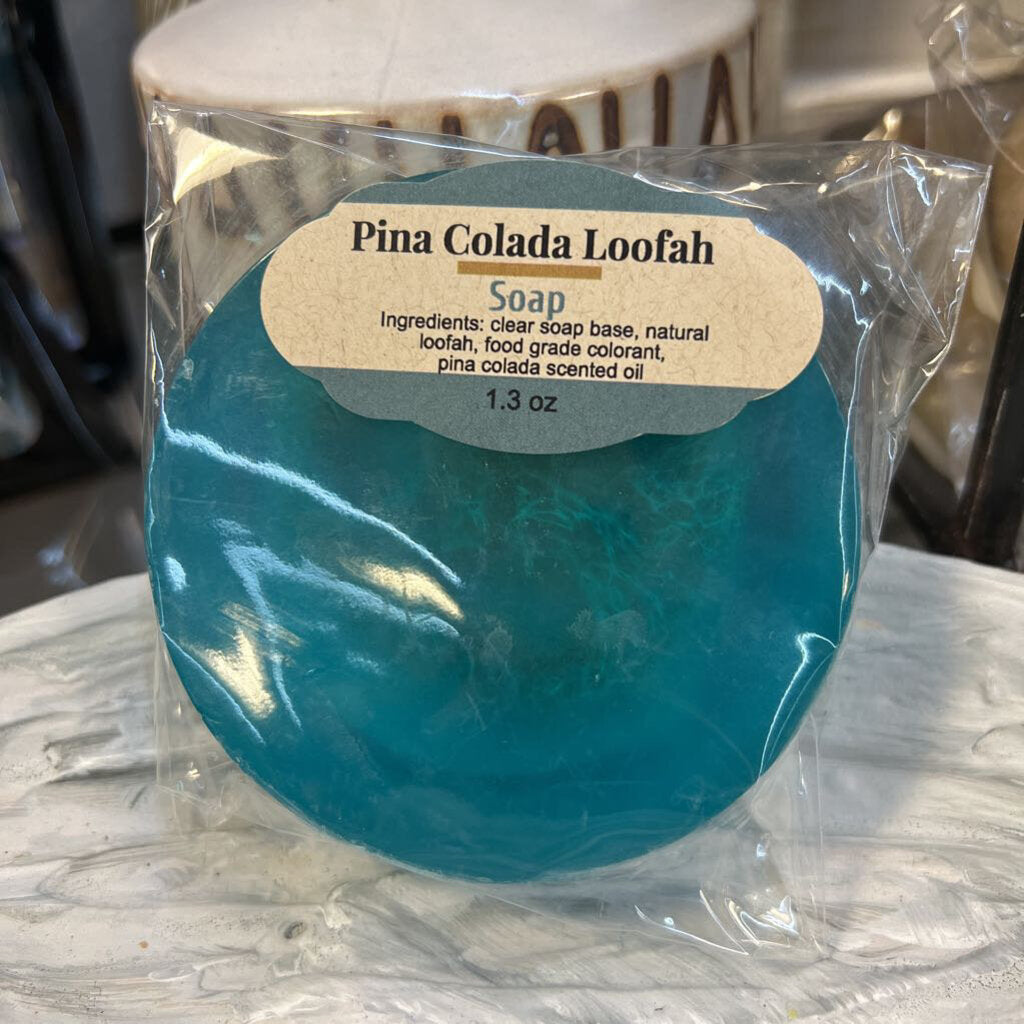 Pina Colada Loofah Soap