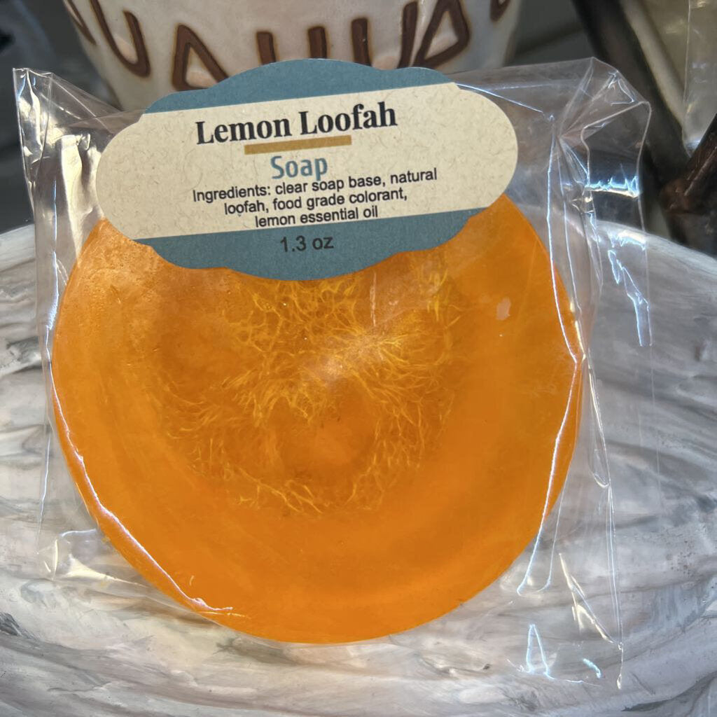 Lemon Loofah Soap