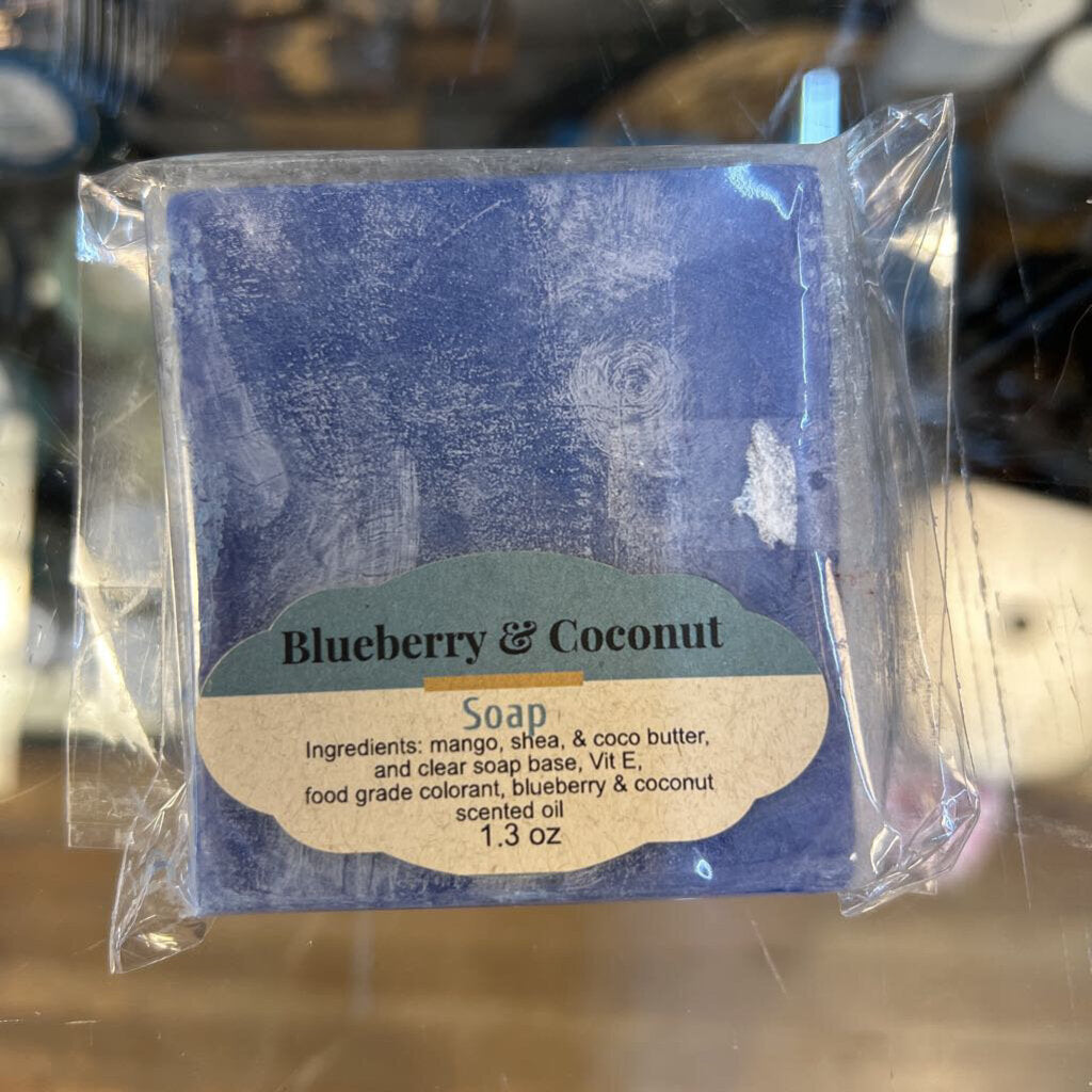 Blueberry Coconut Soap Bar