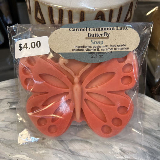 Caramel Cinnamon Latte Butterfly