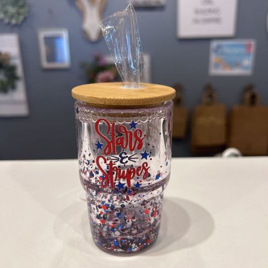 Mini Glitter Stars and Stripes