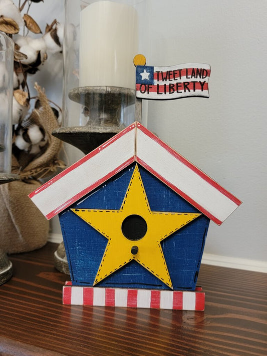 Americana Birdhouse Star