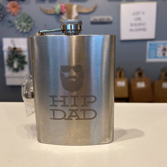 Hip Dad Flask