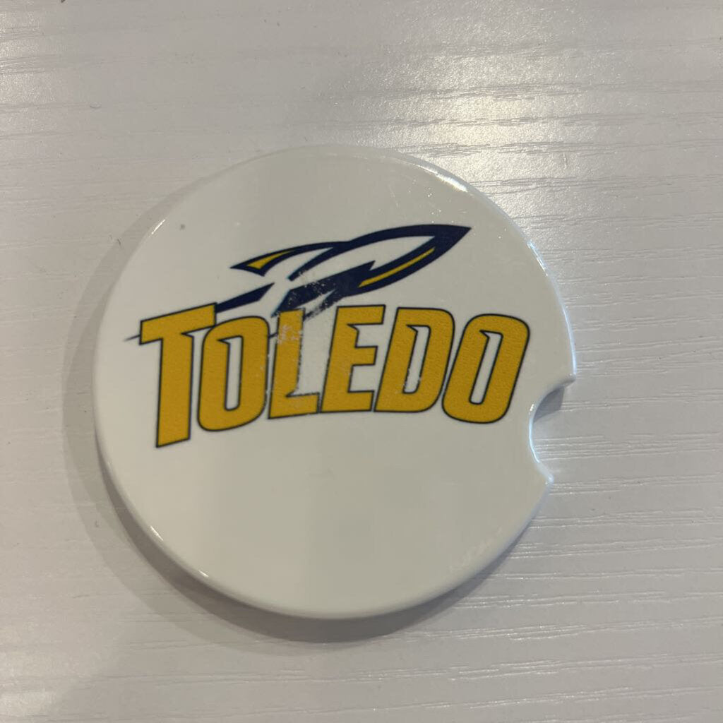 Toledo Rockets Ceramic Car Coaster