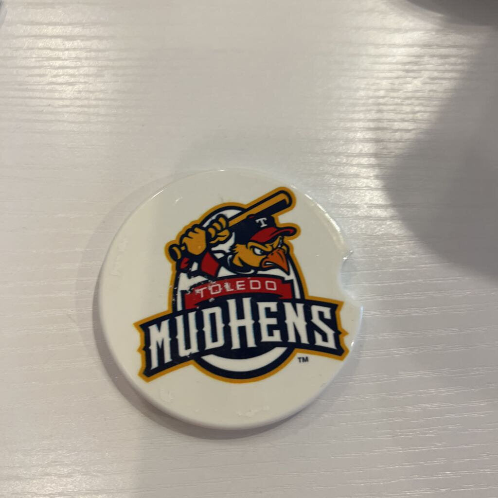 Mudhens Ceramic Car Coaster