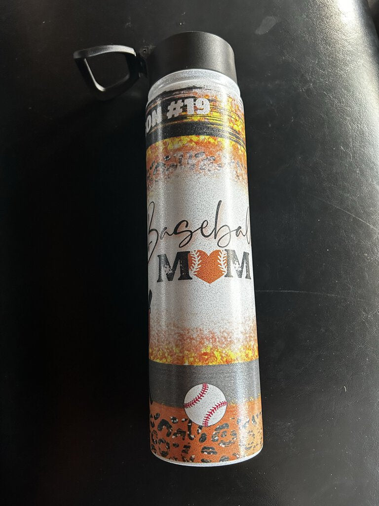 Custom DP Baseball Mom Tumbler