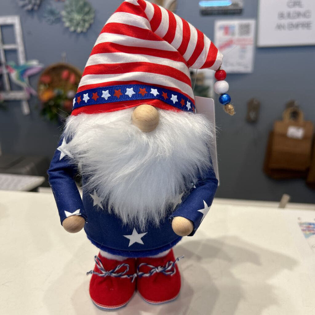 Gnome Patriotic Striped Hat