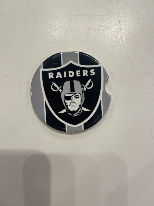 Raiders Car Coasters